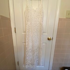 Lace Midi Dress by ASTR The Label